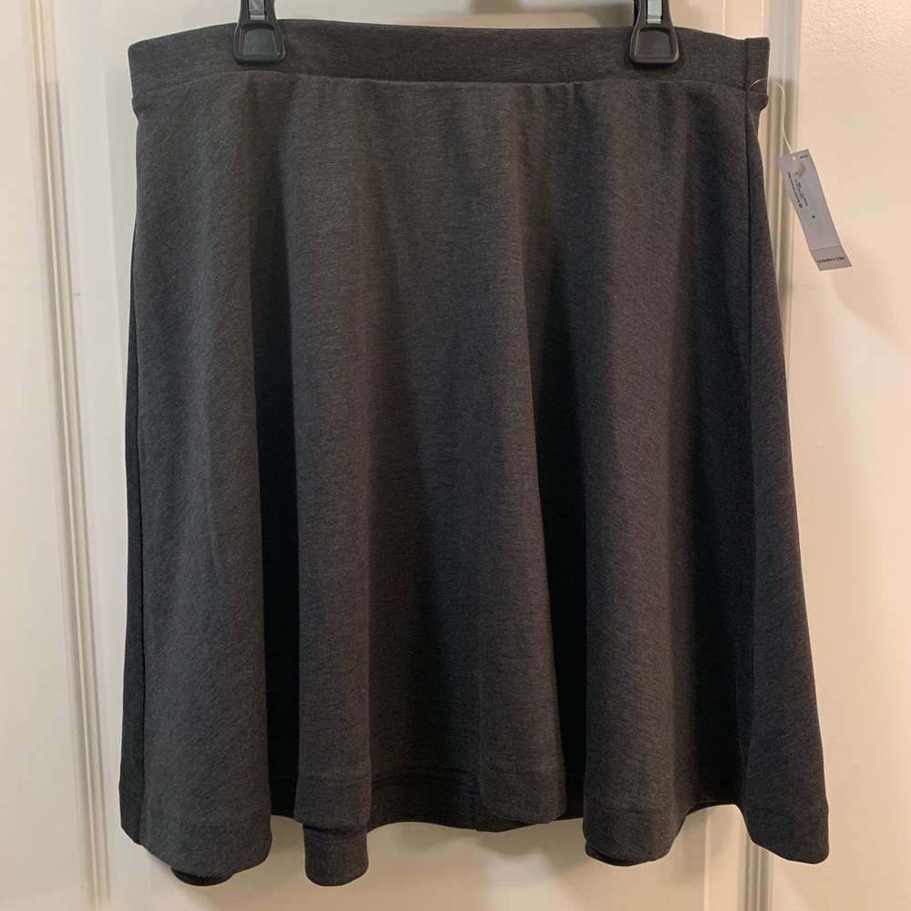 Old Navy Gray Skater Skirt